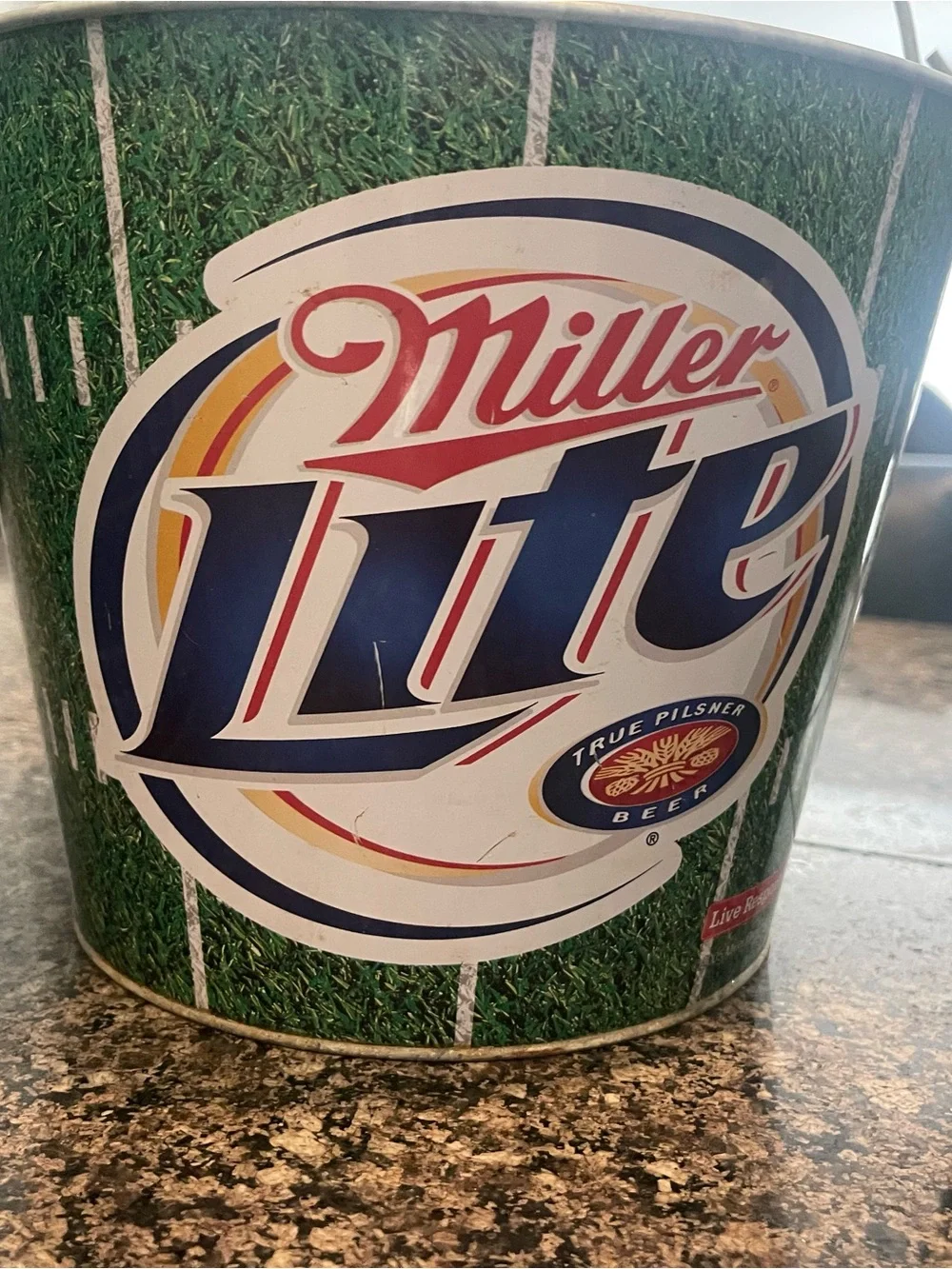 Vintage metal beer buckets